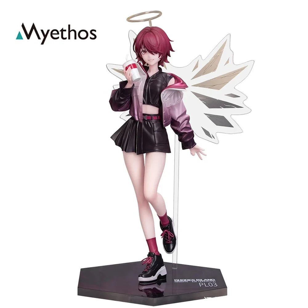 IN Stock Original Myethos Gift+ Arknights Exusiai Ambience Synesthesia Ver. 1/8 Anime Figure PVC Model Collectible Toys 22Cm