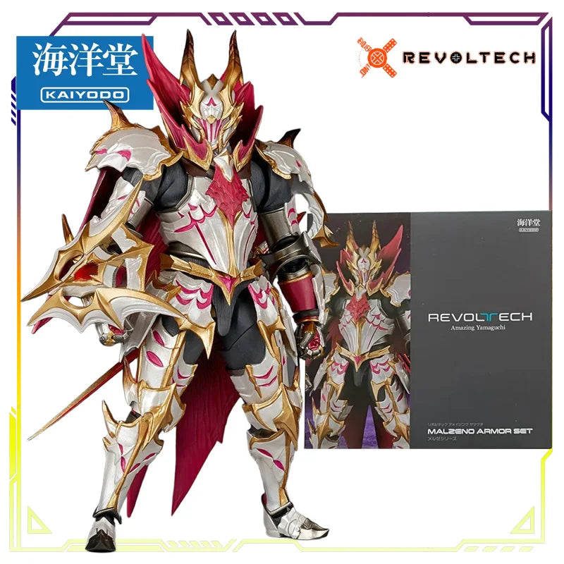 KAIYODO Original REVOLTECH Monster Hunter Rise: Dawn  Series Jueyin Dragon Set Anime Action Figure Model Toys Gifts Fo Boys