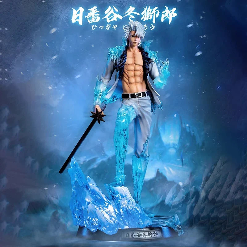 Anime BLEACH Figure Hitsugaya Toushirou Action Figure Soul Society Gotei 13 32cm PVC Collection Statue Model Figurine Toys Gifts