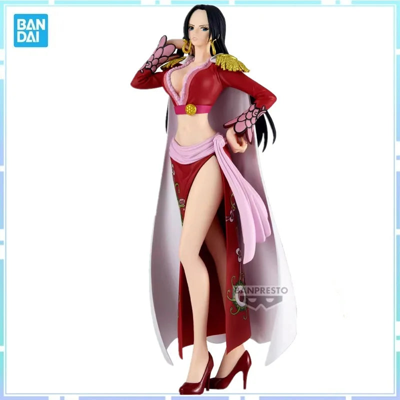 Bandai Original Banpresto Anime One Piece Glitter & Glamours Boa Hancock PVC Action Figure Collectible Model Toy Gifts