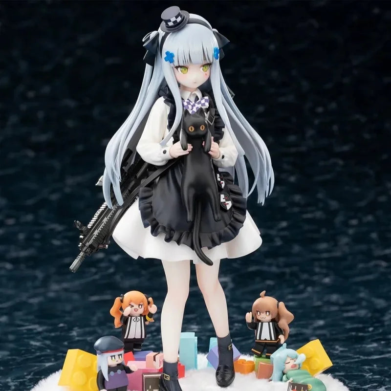 Girls' Frontline Figure HK416 Black Cat's Gift Version Anime Collectible PVC Statue Cute Character Display Model Gift