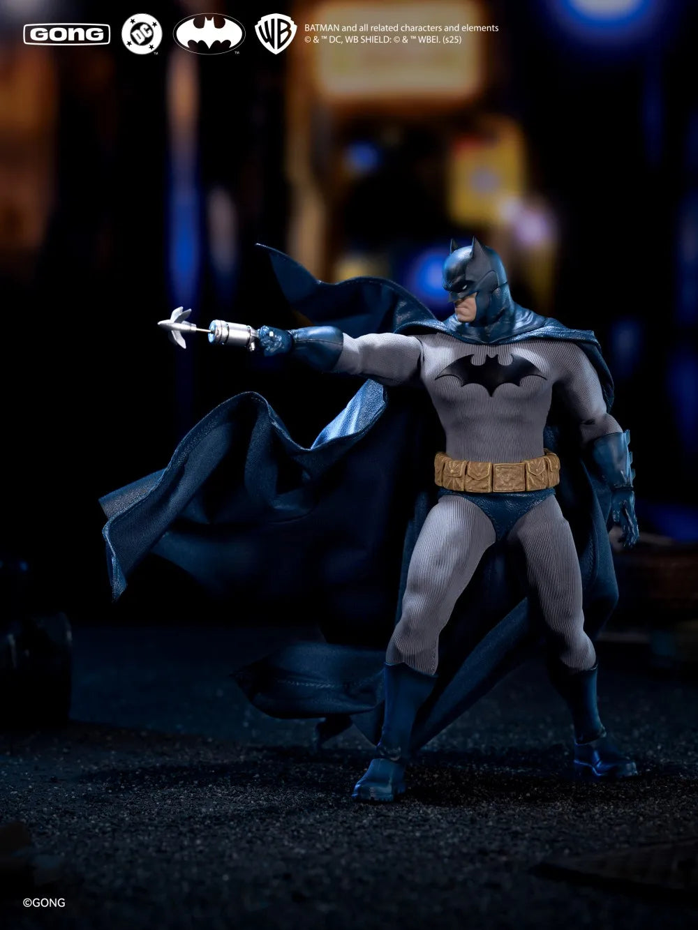 GONG Studio Batman Hush 17.5cm Tailored Fabric Suit Action Figure Anime Collectible PVC Toys for Gifts