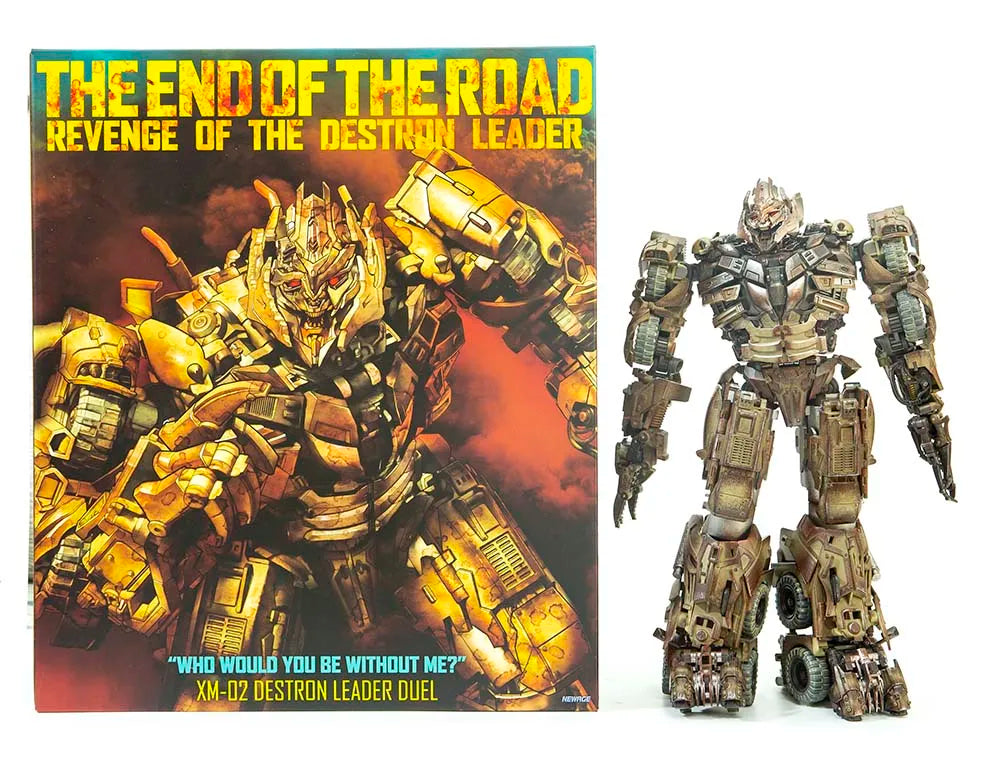 New Transformation Toys Newage NA XM-02 DUEL Mega Truck Battle Damaged Ver. Movie 3 Megat-tron Action Figure In Stock