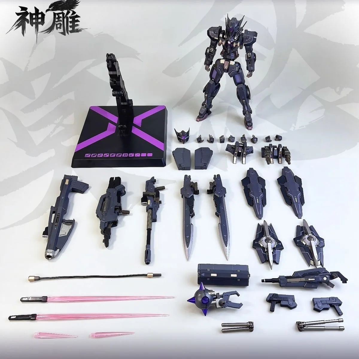 KO MB Astraea TYPE-X FINSTERNIS Fighter Action Figure 00 Anime Figure 1/100 Scale Alloy Finished Product Decoration Bithday Gift
