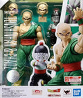 In Stock Original Bandai Shf  Pvc Figuarts Tenshinhan Chaoz Action Figures Gift