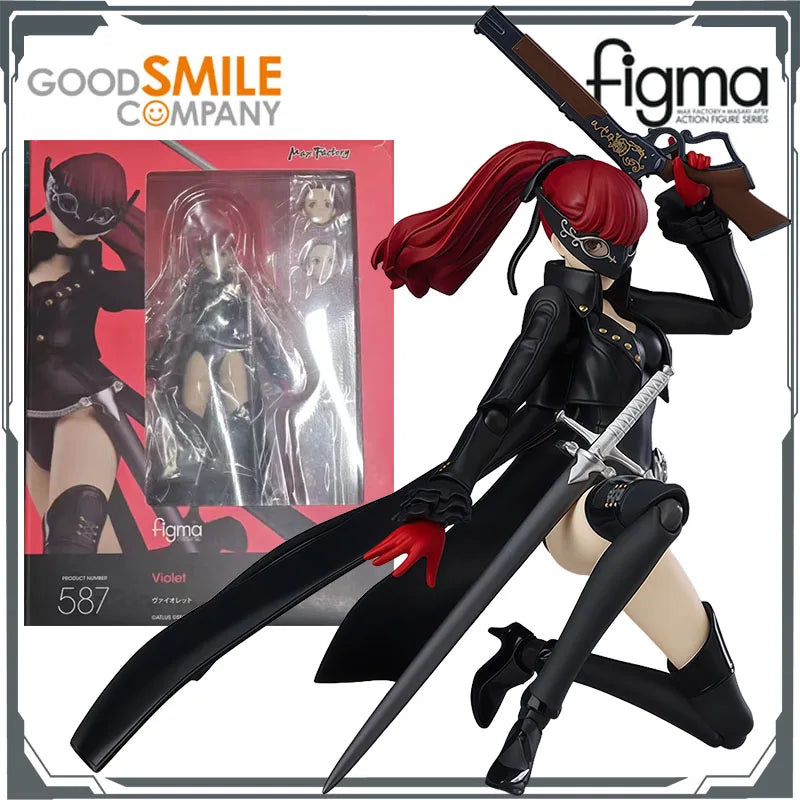 GSC Original Figma Persona 5 Royal Edition 135mm Anime Actionfiguren Spielzeug für Jungen Weihnachtsgeschenk Sammlermodell Ornamente