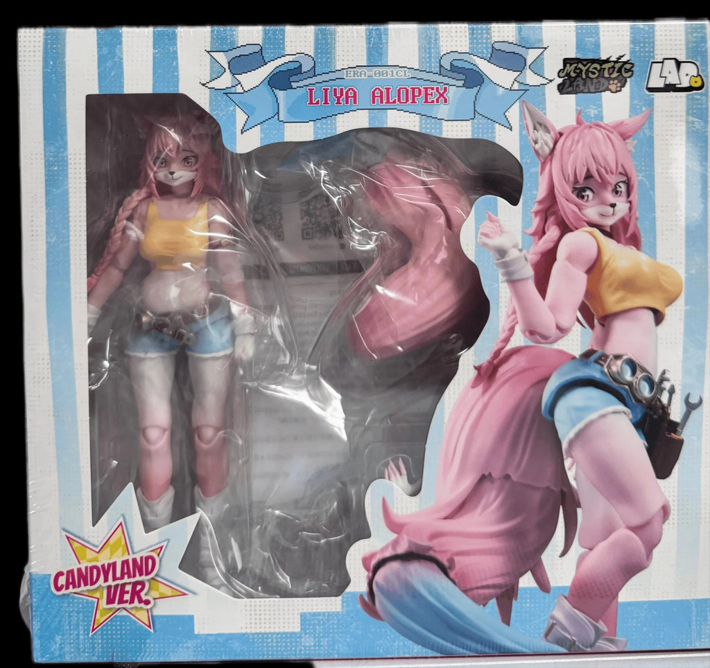 In Stock LaDoToys Wf Venue Limited Alien Fox Girl Lea 1/12 Soldier Figure Figure Pendant Action Doll Gift Collection