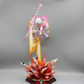 One Piece Anime Figures Gear 5 Luffy Sun God Nika Figure 50cm Pvc Figurie  Gk Statue Collectible Model Decoration Anime Kids Gif