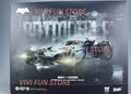 Auf Lager Xiwanshe BATMOBILE 1/12 BAUSATZ Bewegliche Modellspielzeuge Batman Mit LED-Batmobil