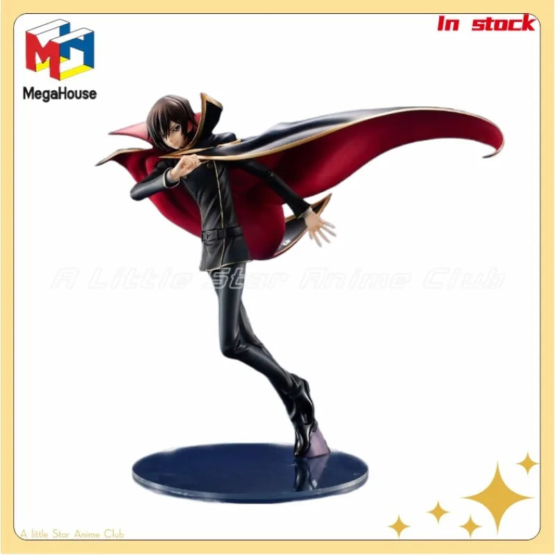 In Stock Original MegaHouse GEM Series Lelouch Lamperouge GEM Series 15th Anniversary Model Animation Figure Model Collection