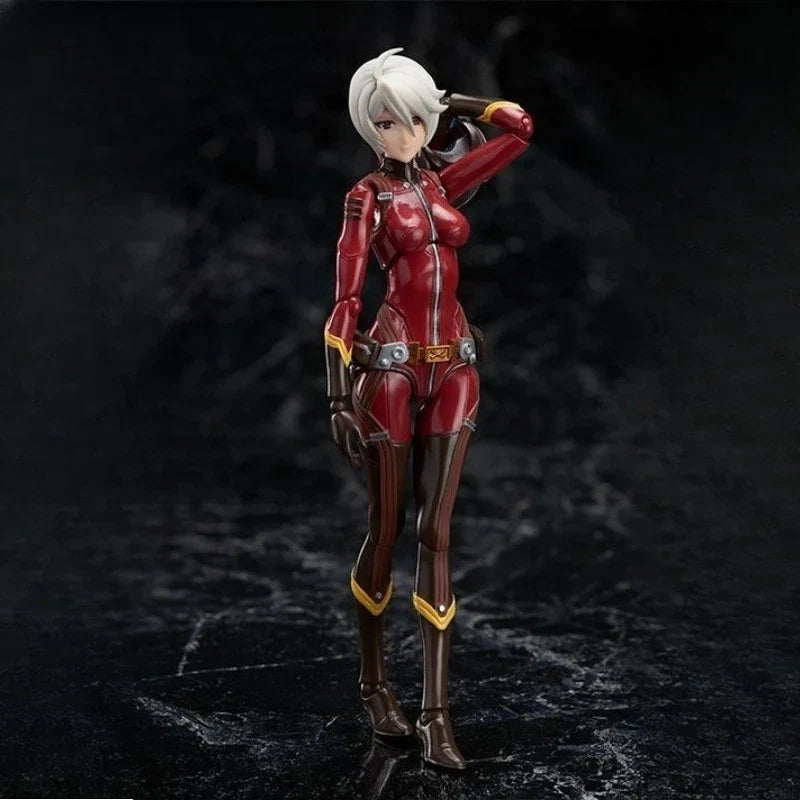 BANDAI Original S.H.Figuarts Series《Space Battleship Yamato 2199: Reiko Yamamoto》Figure Assembly Model Toys Collectible Model