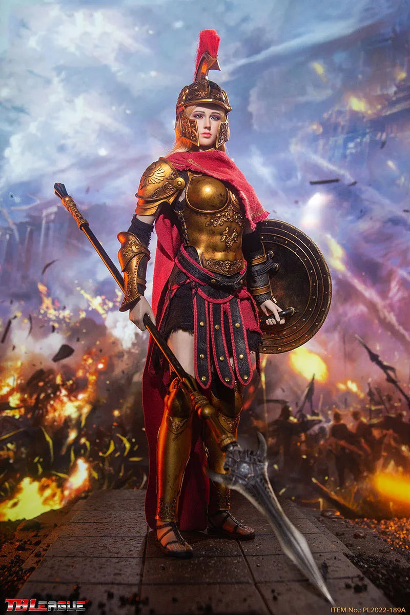 Tbleague Pl2022-189 1/6 Female Soldier Spartan Warrior Army Commander Medieval Retro Style Sexy Warrior 12" Action Figure Model