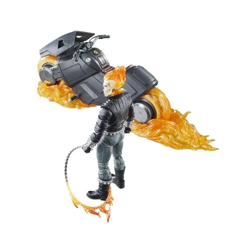 Ghost Rider And Motorcycle Battle Car 85th Anniversary Series 6-Inch Marvel Legends Action Figure Model Gift