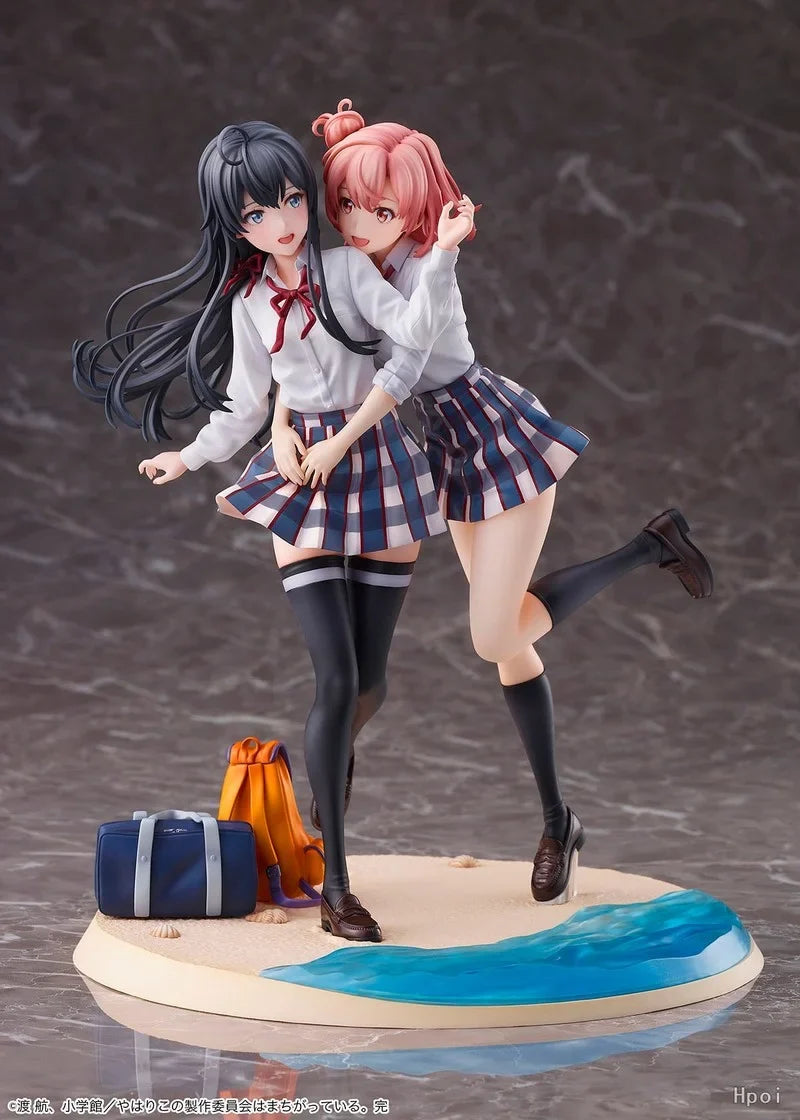 SSF Original:Kawaii girl Yukinoshita Yukino Yuigahama Yui 1/7 PVC Action Figure Anime Figure Model Toys Collection Doll Gift