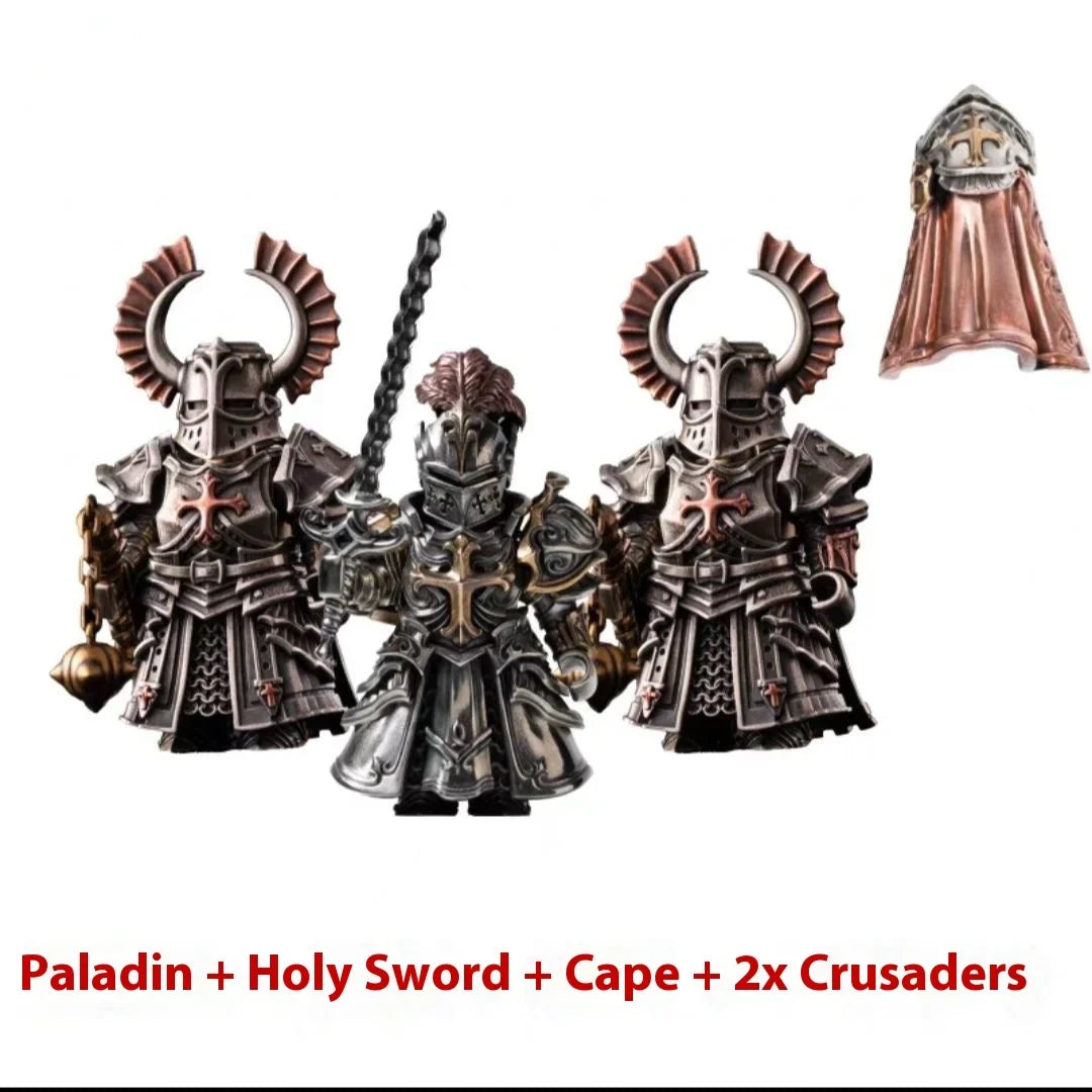 In Stock Big Player Chinese Style Paladin Crusader Series Anime Figure Model Desktop Decoration Collectible Ornament Toys Gifts