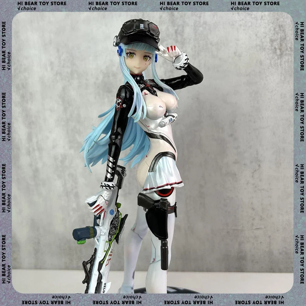 24cm Game GIRLS' FRONTLINE HK416 Figure Cute Girls Figures Statue Collection Model Desk Decoration Model Doll Birthday Gift Toys