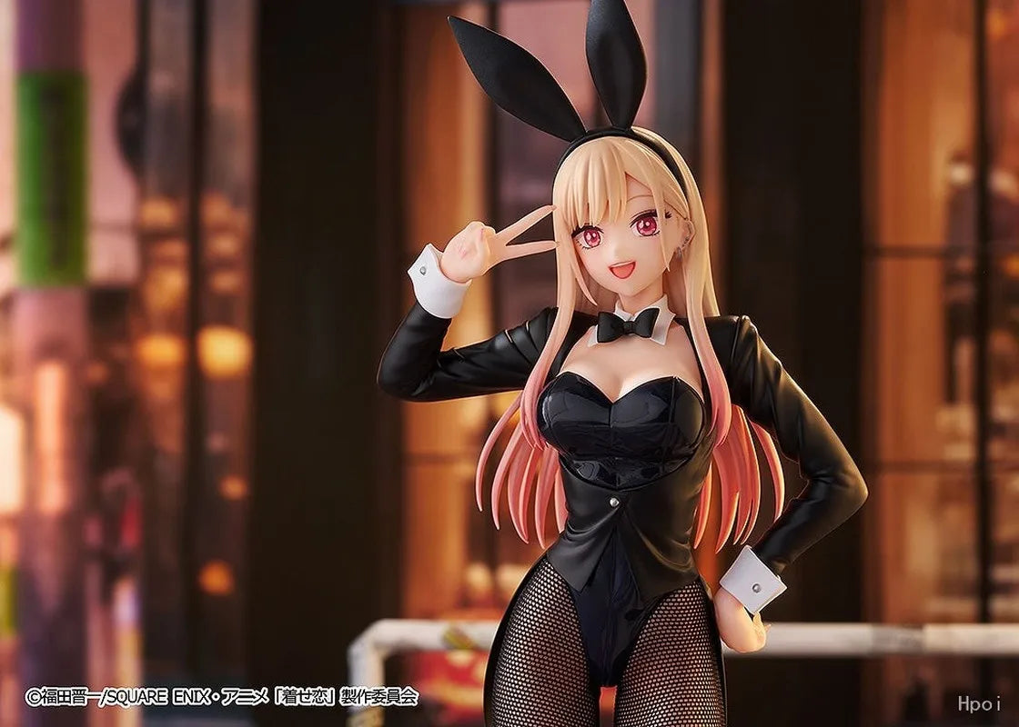 [Pre Sale]Genuine Aniplex+ My Dress-Up Darling Kitagawa Marin Bunny Girl Dress Up Series Black Silk Girl Model Toy Collectibles