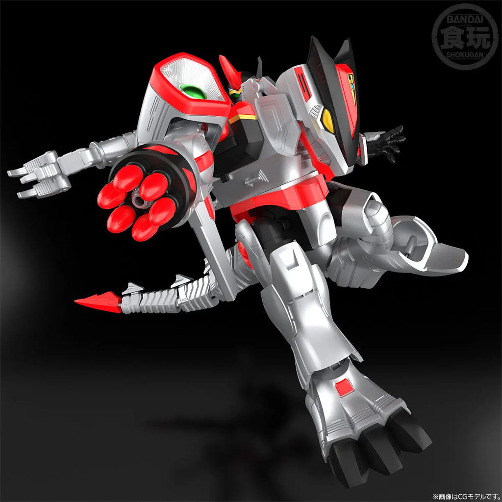 BANDAI SMP Mirai Sentai Timeranger V-Rex Anime Action Figures Assembly Model Collection Toy