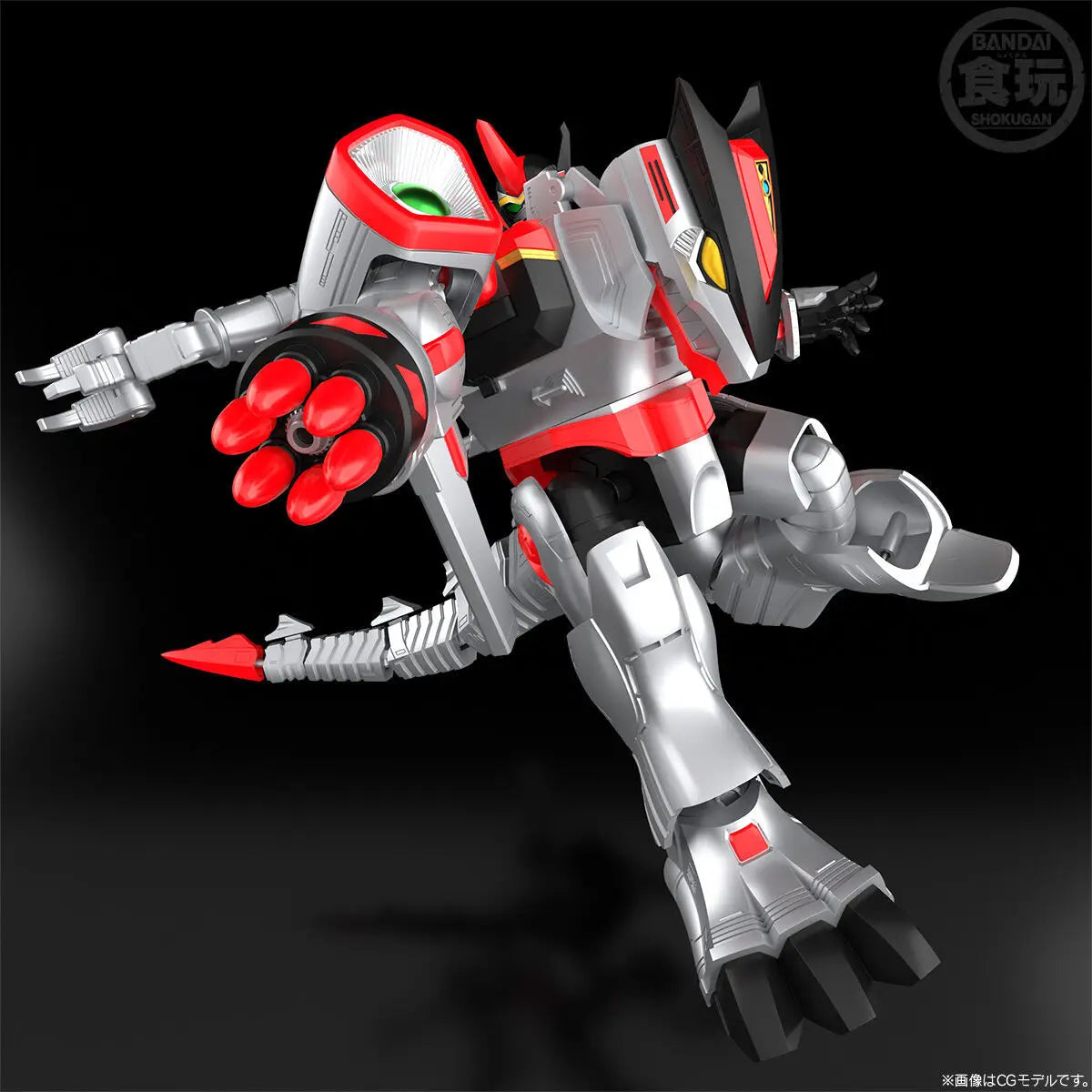 BANDAI SMP Mirai Sentai Timeranger V-Rex Anime Action Figures Assembly Model Collection Toy