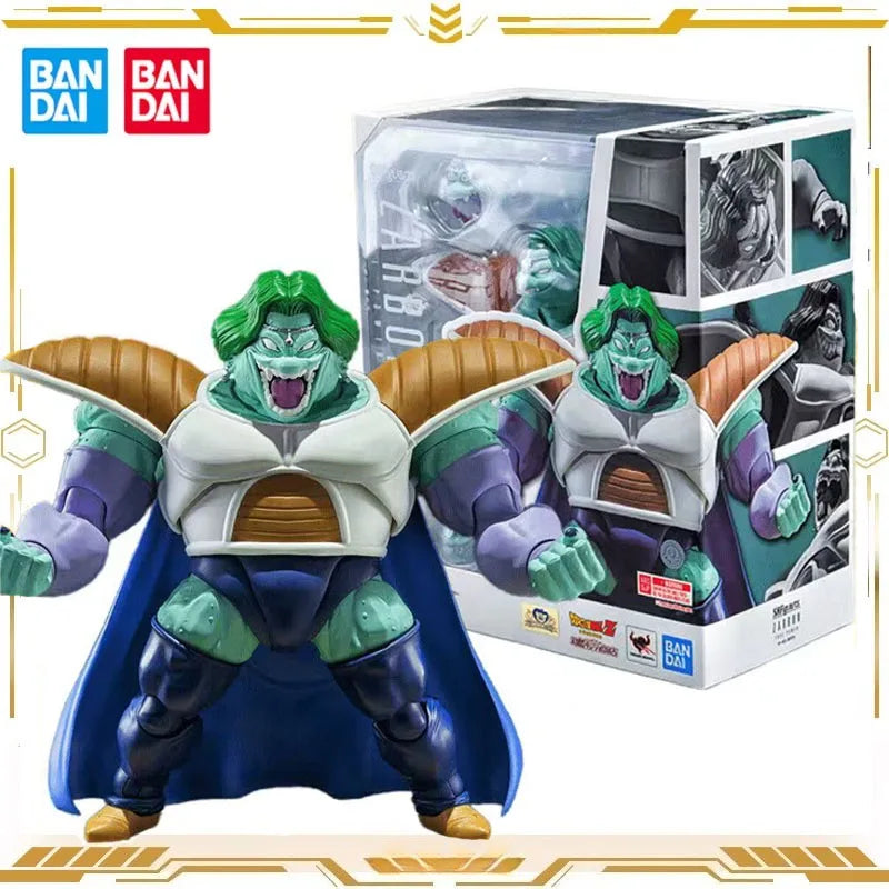 Bandai Original S.H.Figuarts Dragon Ball Z Zarbon True Power Action Figure Collectible Ornaments Toys for Boys Girls Gift