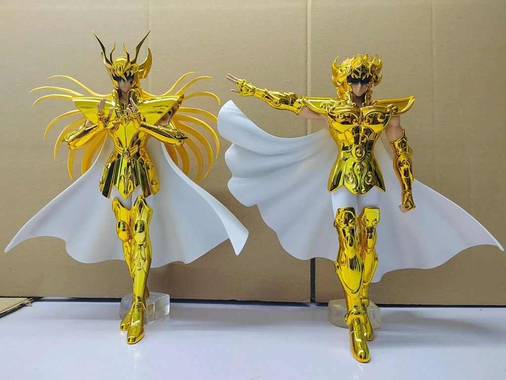 Scale Mysterious Warrior Gold Saint Pisces Aphrodite Leo Aiolia Comic Original Color Virgo Saga OCE Electroplated Statue 1/6