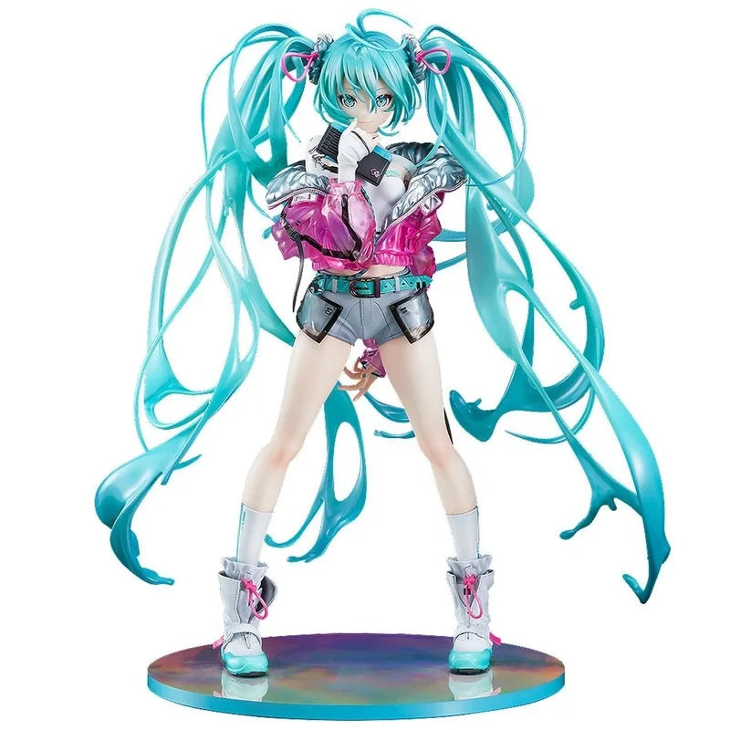 Miku Figures Anime Doll Miku Statue Collectible Model Miyama Mai Anime Girl Decoration Desktop Ornament Birthday Gift