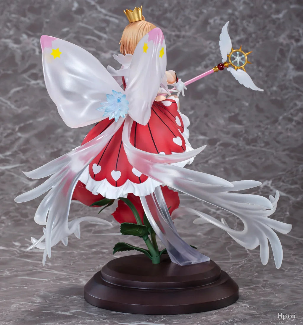 【FS】 In stock WINGS INC. Cardcaptor Sakura Transparent Card Chapter Sakura Kinomoto Scale 1/7 Figure Toy Model Gift