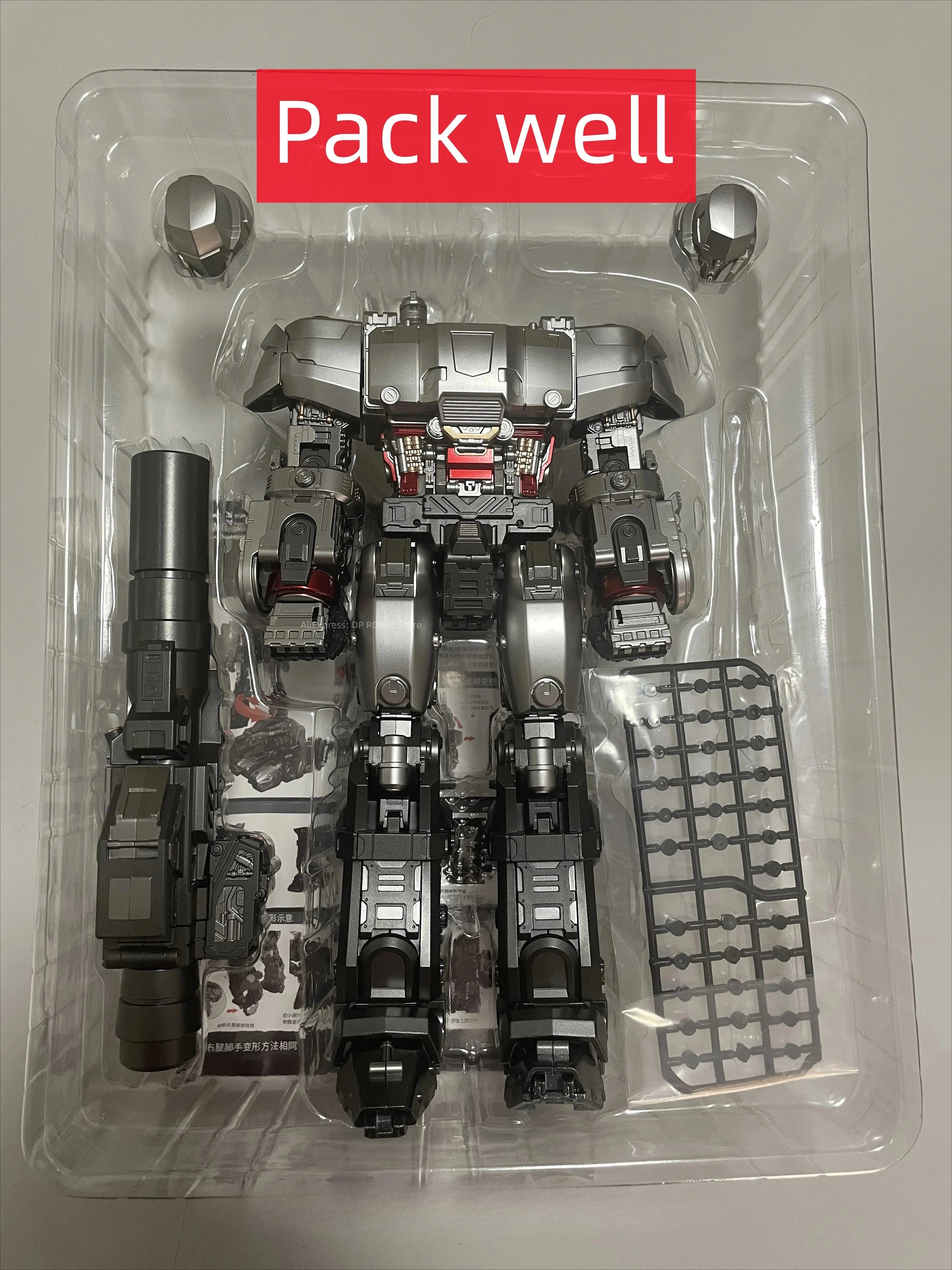 Megatek TFCON Transformable Figure MT01B, MT-01B, Monocrate, Joke, MG Tank, Original Color, DLX Scale