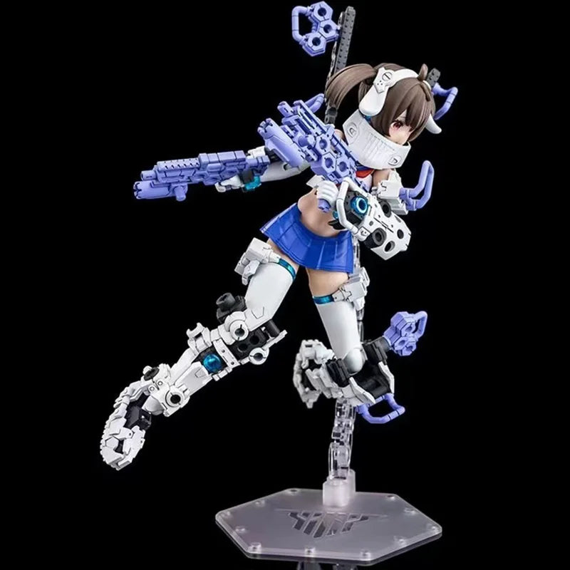 In Stock Original KOTOBUKIYA KP682 BUSTER DOLL GUNNER 22 Robot Female Soldier Assemble Model Anime Collection Figures Toys