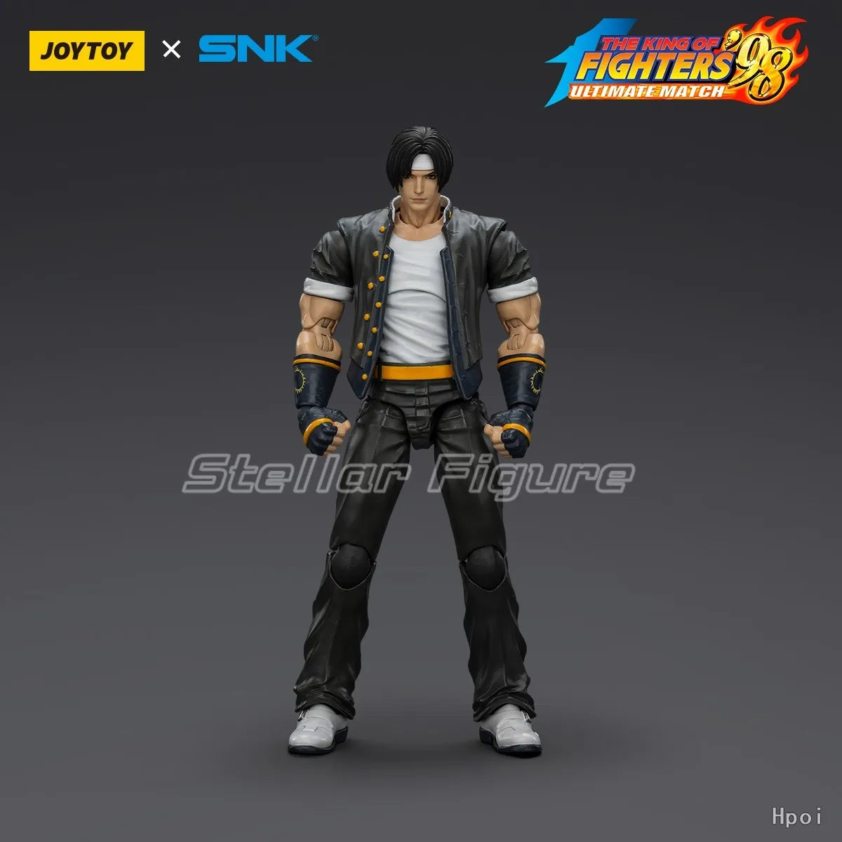 【SF】JOYTOY 1/18 Action Figures KOF 98UM Hero Team Kyo Kusanagi Goro Daimon Benimaru Nikaido 3PCS Model Toys Gifts Collection