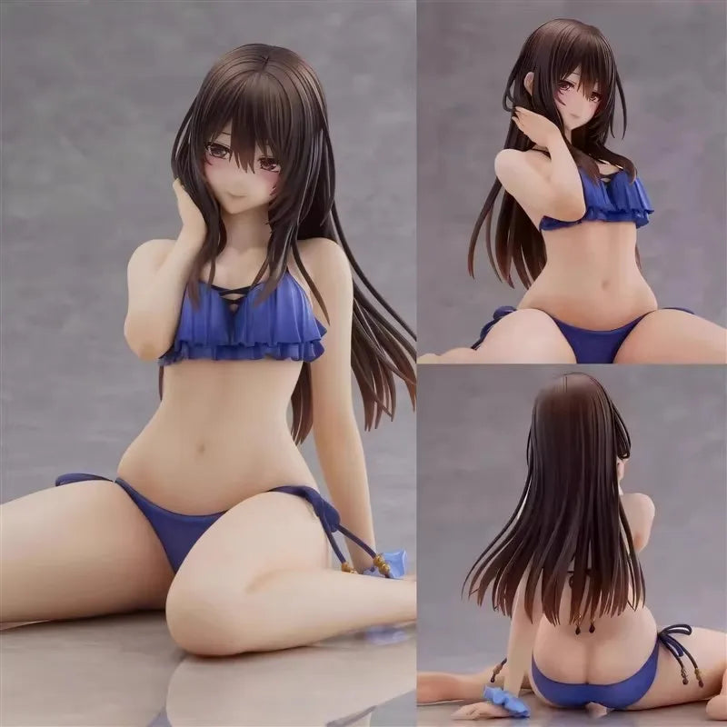 Sexy Swimwear Collectible Figure Desktop Car Ornament for Boys Anime Model Case Static Sto Available Adult Themed Collectible