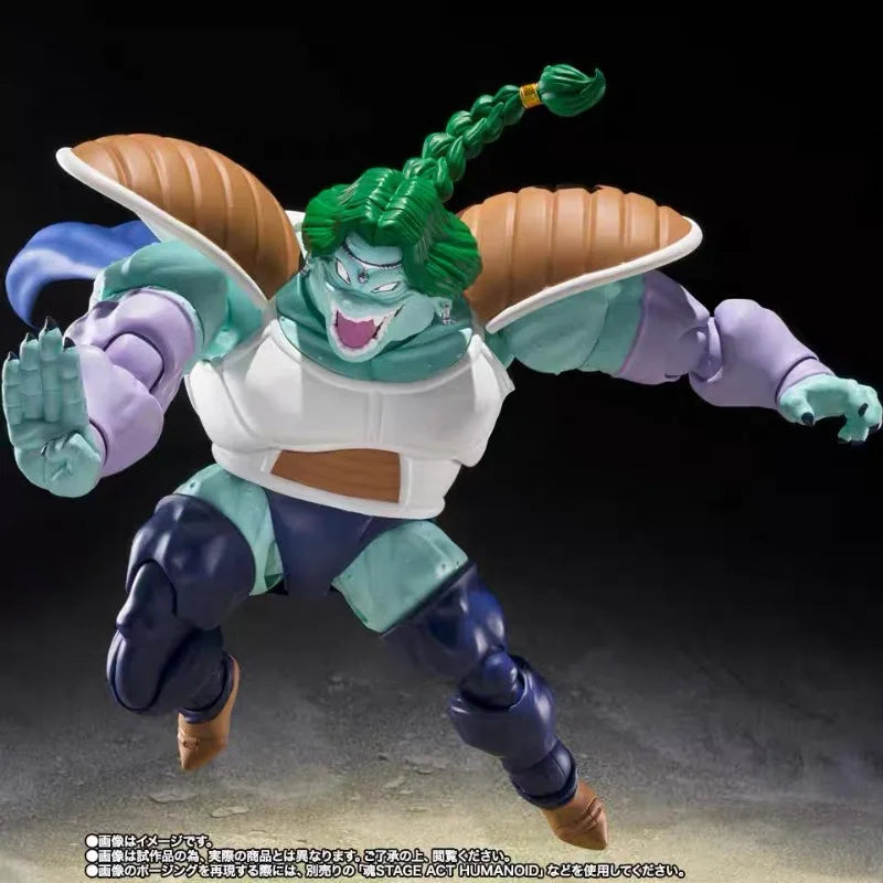 Bandai Original S.H.Figuarts Dragon Ball Z Zarbon True Power Action Figure Collectible Ornaments Toys for Boys Girls Gift