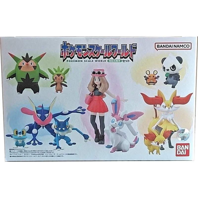 Bandai Figur Pokémon Scale World Anime Figuren Kalos Region Süßigkeiten Spielzeug Serena Actionfigur Sammlerstücke Spielzeug Für Jungen Geschenk