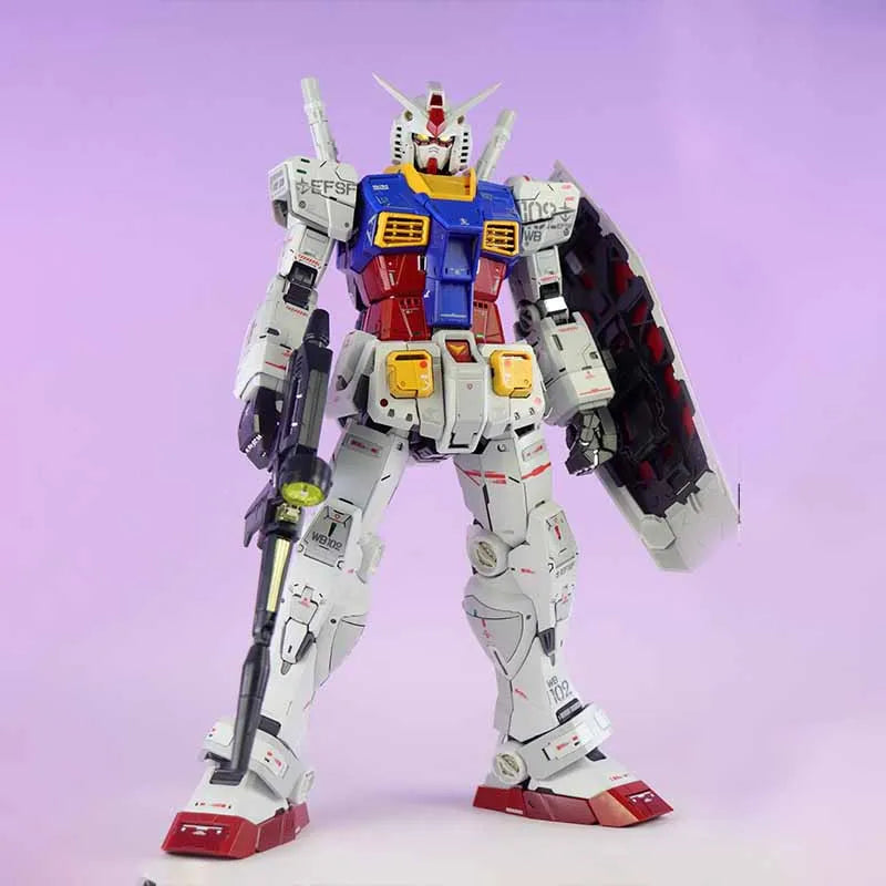 1/60 RX-78-2 Daban Anime Figure PGU 2.0 Assembly Model Action Toys Doll Model Kits Figures Mecha Robot Toy Holiday Children Gift
