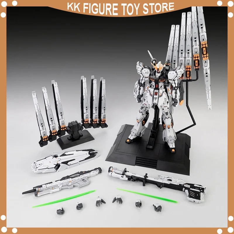 NONGCHANGZHU Model MG 1/100 RX-93 Nu Fighter CMM RX-93 v GK Assembly Model Kits Action Figure Plastic Robot model Toys