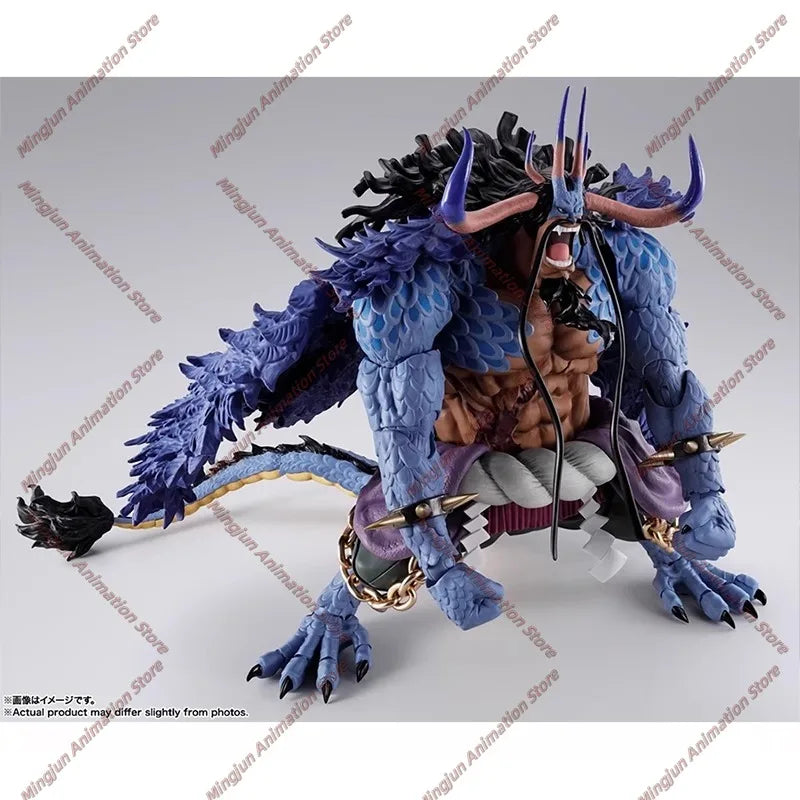 In Stock Bandai SHF One Piece One Piece Kaido of The Beasts Human-Beast Type Original Yonko Action Figures Collection Gifts