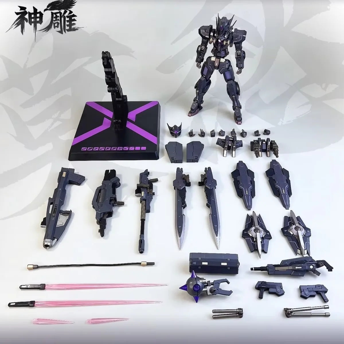 KO MB Astraea TYPE-X FINSTERNIS Fighter Action Figure 00 Anime Figure 1/100 Scale Alloy Finished Product Decoration Bithday Gift