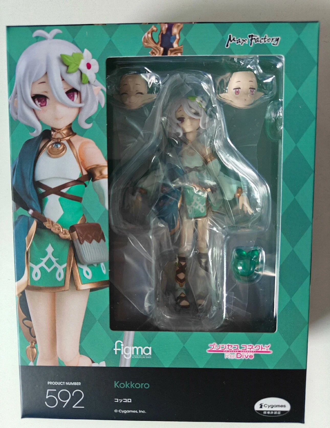 TYCTOYS Brandneu Max Factory Figma 592 1/12 Princess Connect! Re:Dive KOKKORO Anime Actionfigur 6 Zoll Komplettset Modell Spielzeug Geschenk