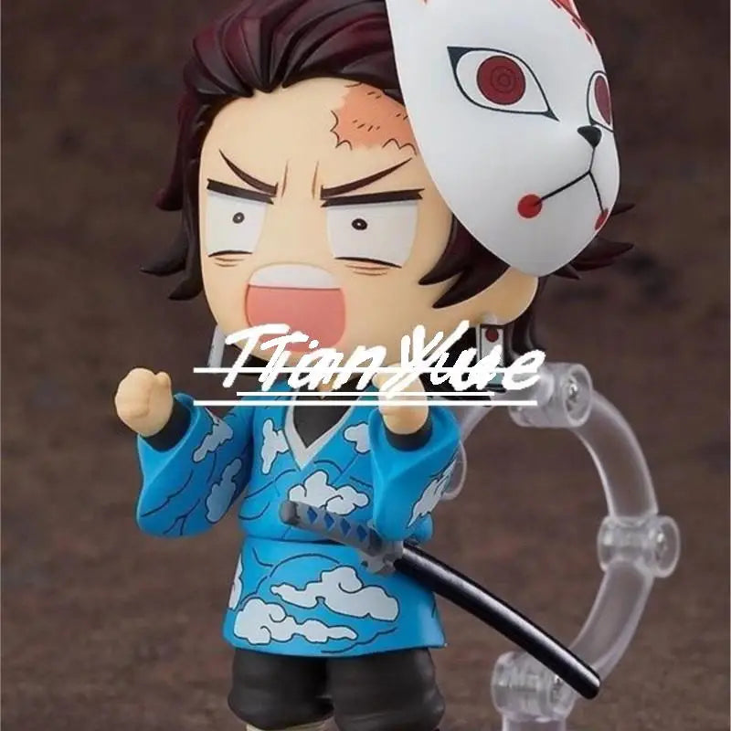 Anime Kamado Tanjirou 1510 Q ver. PVC Action 1/8 Figure Model Toys 10cm