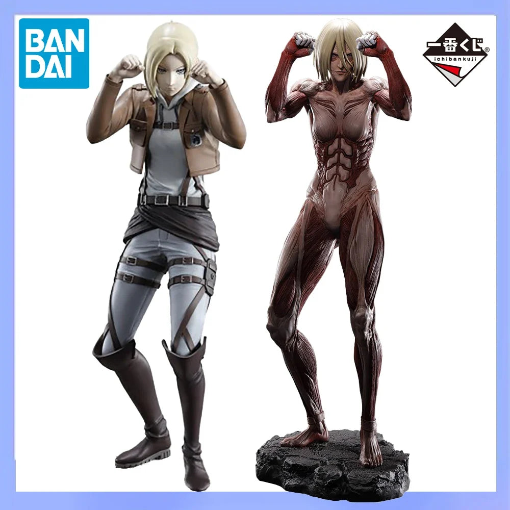Original in Stock Bandai Spirits Ichiban Kuji Shingeki No Kyojin The Final Season Annie Leonhart Megata No Kyojin Anime Figure