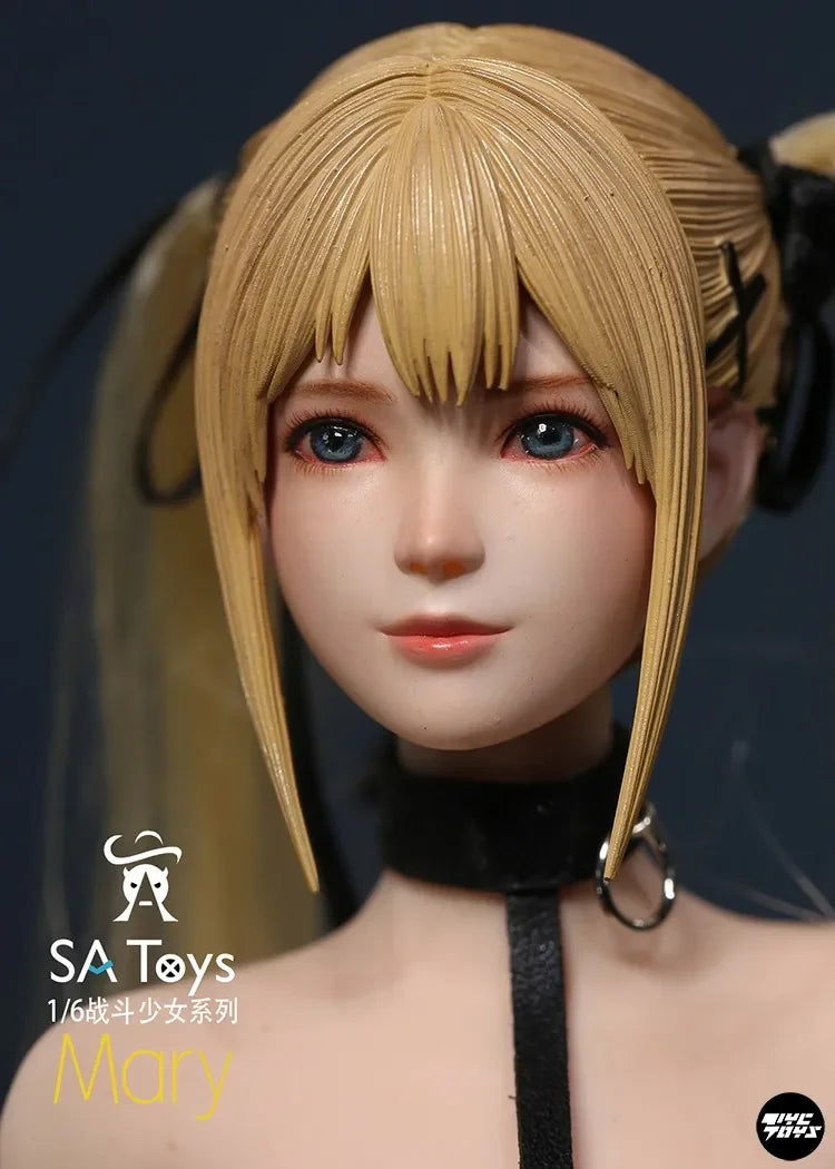 Brand New In Stock SA Toys M001 1/6 Female Mdry Combat Double Ponytail Girl Set Suit Clothes Model 12'' TBL S44A Action Figure
