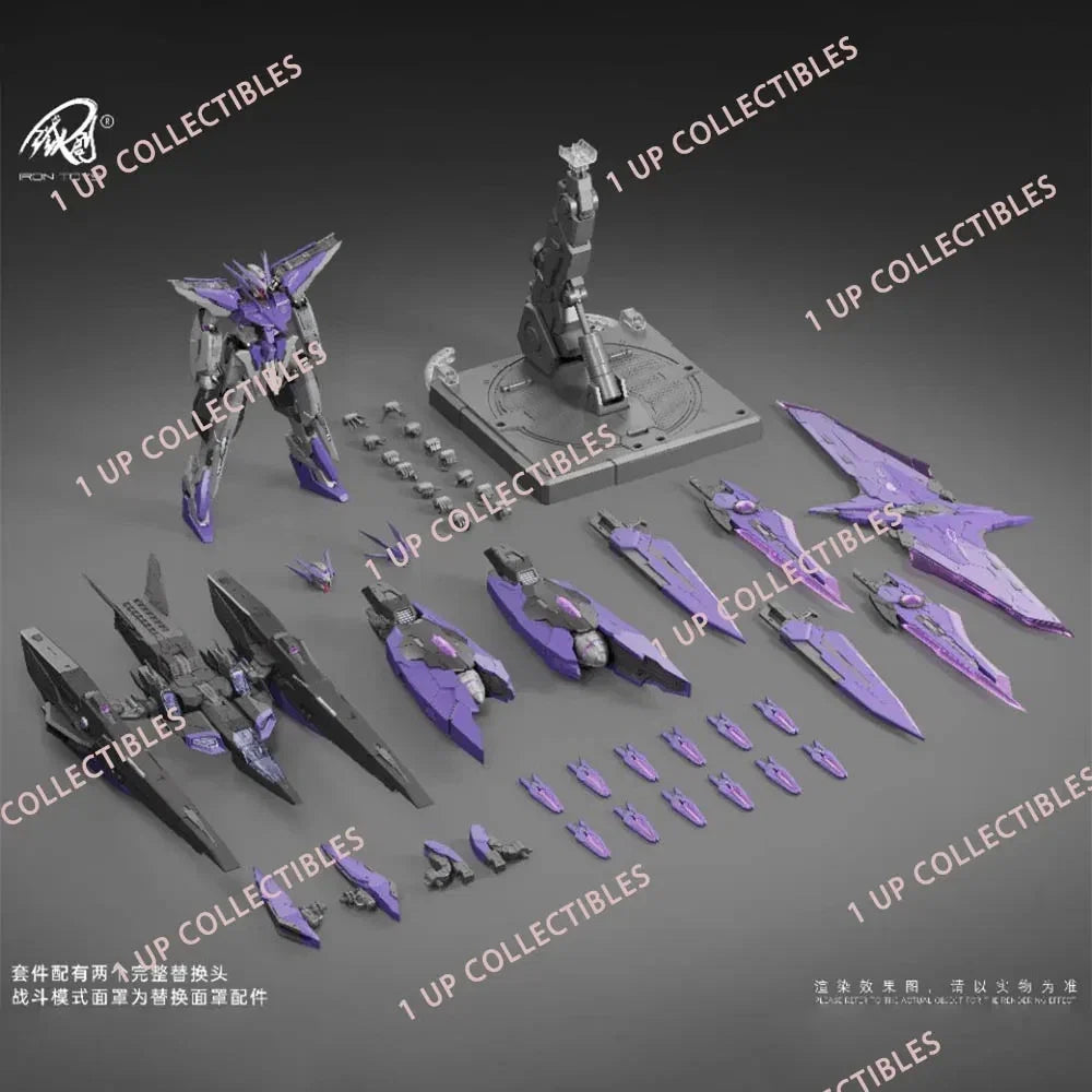 TC-004 STAR ABYSS 1/100  Alloy Mecha Model Kit Assembled Action Figure High Mobility Transformable Aerial Combat Mech Model Toys