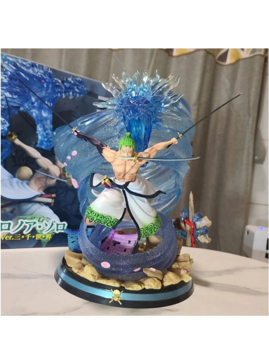 Large Size Anime Model Figure  Dragon  Sazanami Three Thousand World Version Ornament Collectible Birthday Gift