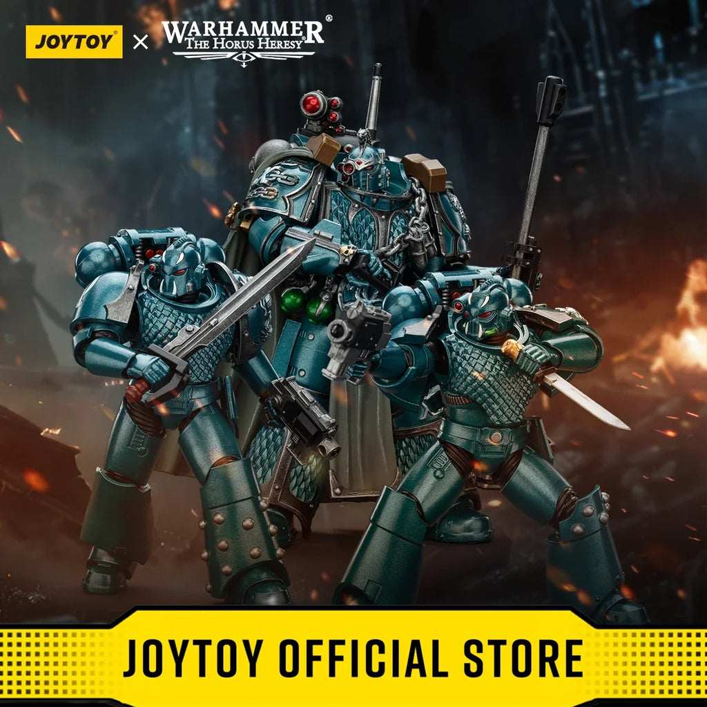 Warhammer The Horus Heresy 1/18 Action Figures Alpha Legion Exodus The One who is Many Headhunter Prime