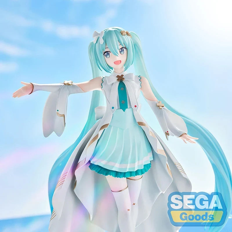 SEGA Luminasta Project Sekai: The World That Has Crumbled And Miku Who Cannot Sing Hatsune Miku PVC 20CM Anime Figure Model Toy