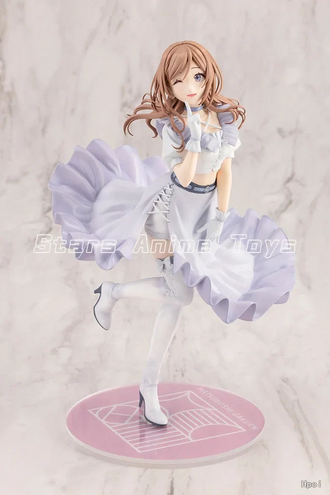 Original Kotobukiya Gakuen IDOLM@STER Rinami Himesaki Clumsy Trick Animation Figure Toy Model Ornaments