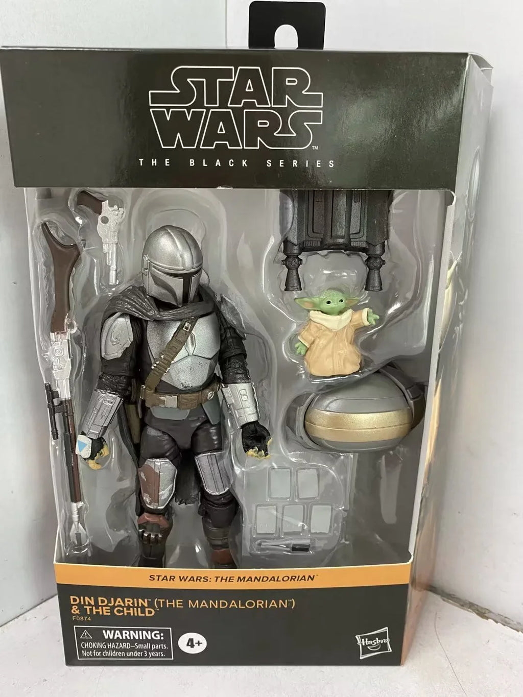 Star Wars Mandalorian Yoda Baby 6-Inch Action Figure - Movable Doll Hand-Made Collectible Model Toy For Fans Gift