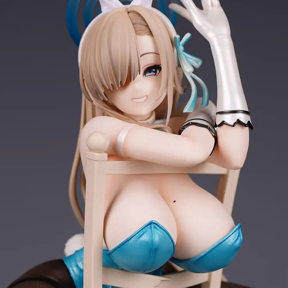 20cm Azur Lane Beautiful Girl Figure Asuna Ichinose Anime Collectible Model Pvc Desktop Ornaments Holiday Gifts Children Toys