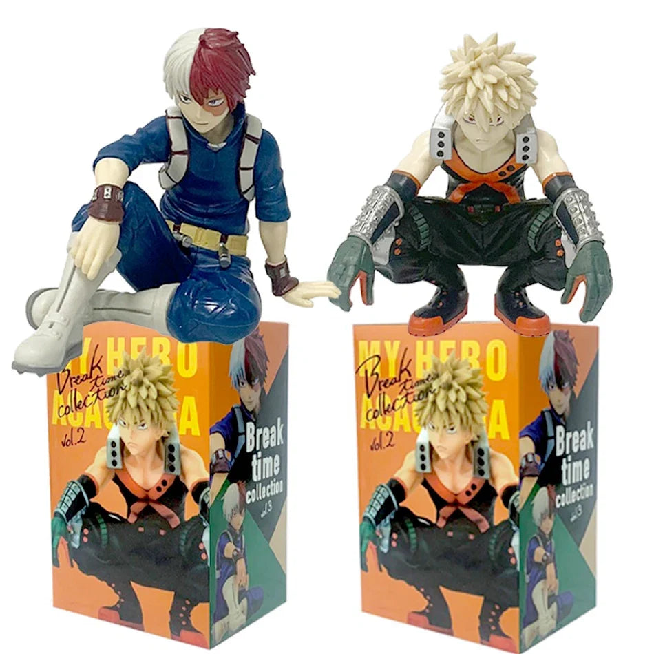 My Hero Academia Anime Figures PVC Model Bakugou Katsuki & Todoroki Shoto that as ornamental and collectible or as Toy Gifts
