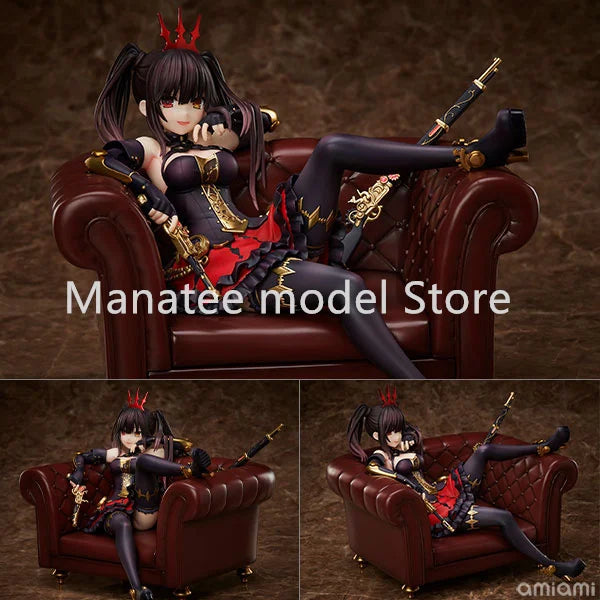  KADOKAWA Original Kurumi Tokisaki Empress Ver. 1/7 PVC Action Figure Anime Model Toys Collection Doll Gift
